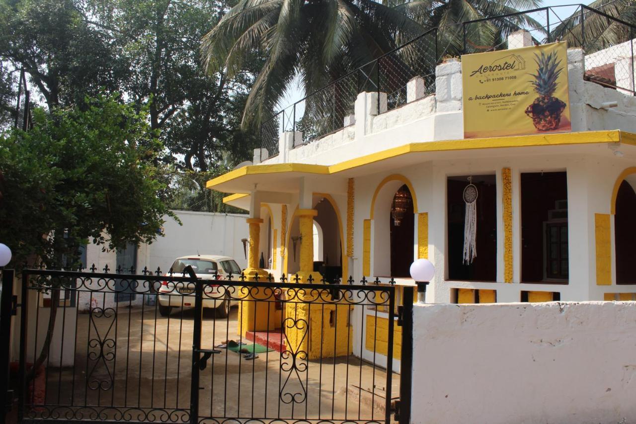 Aerostel - Backpacker'S Hostel In Goa Calangute Esterno foto
