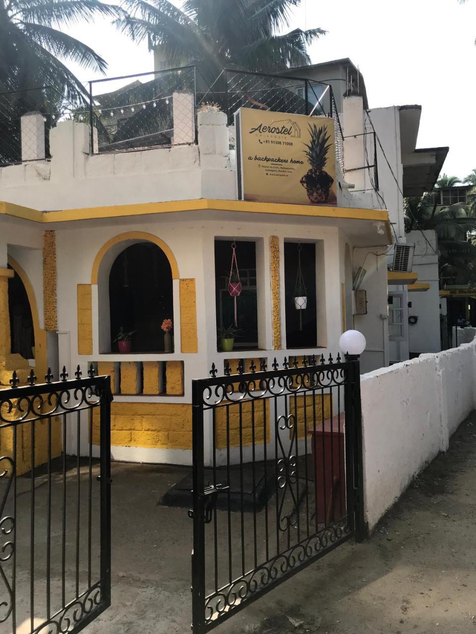 Aerostel - Backpacker'S Hostel In Goa Calangute Esterno foto